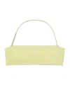 Tory Burch Shirred Bandeau Bikini Top In Lumen