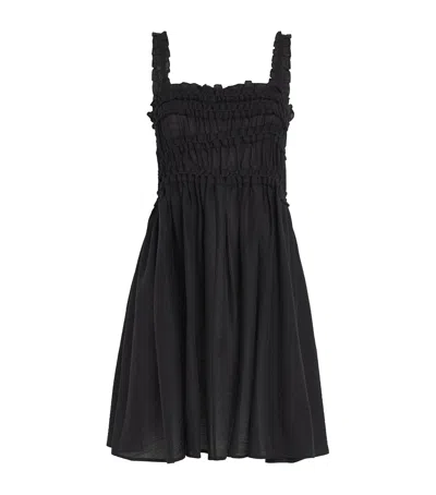 Tory Burch Smocked Midi Dress