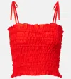 Tory Burch Smocked Tank Top