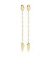 Tory Burch Snake Linear Earring In Gold