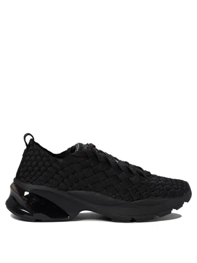 Tory Burch Slip-on Sneakers Woven Texture In Black