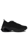 Tory Burch Woven Fabric Slip-on Sneakers In Black