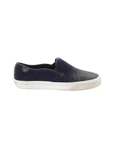 Pre-owned Tory Burch Sneakers In Blue