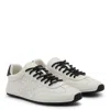 Tory Burch Field Perforated Logo Sneakers In White