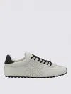 Tory Burch Perforated Leather Sneakers In White