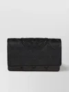 Tory Burch Soft Chain Wallet Leather Strap