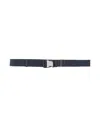 Tory Burch Solid Color Belt In Black