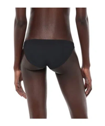 Tory Burch Solid Color Bikini Bottoms In Black
