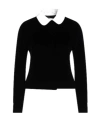 Tory Burch Solid Colour Shirts In Black