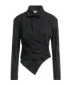 Tory Burch Solid Colour Shirts  Blouses In Black