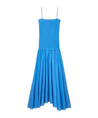 TORY BURCH TORY BURCH SMOCKED LONG DRESS