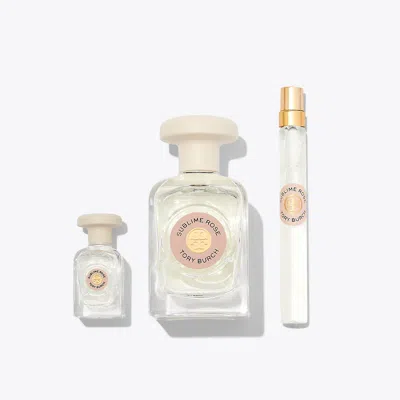 Tory Burch Sp24 Sublime Rose Gift Set (90mlx10mlx7.5ml) In White