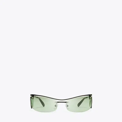 Tory Burch Sp'25 Runway In Green
