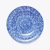 Tory Burch Spongeware Rim Soup Bowl, Set Of 2 In Blue Sponge Print