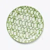 Tory Burch Spongeware Rim Soup Bowl, Set Of 2 In Green/smoke