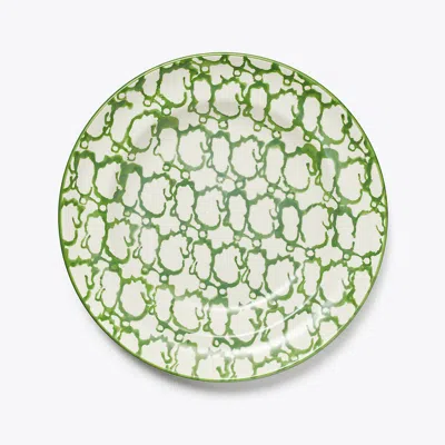Tory Burch Spongeware Rim Soup Bowl, Set Of 2 In Green