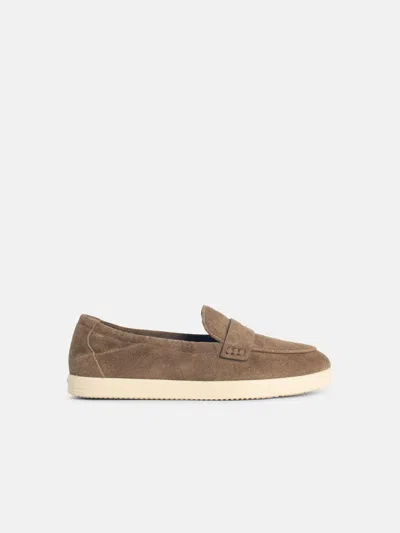Tory Burch 'sport Ballet' Brown Suede Loafers