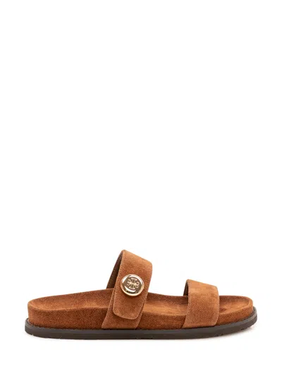 Tory Burch Sporty Slip-on Sandals In Brown