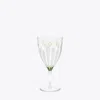 Tory Burch Spring Meadow Wine Glass, Set Of 2 In Transparent