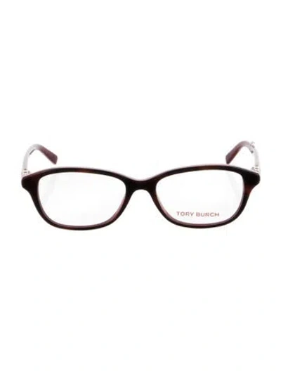 Pre-owned Tory Burch Square Eyeglasses In Multi