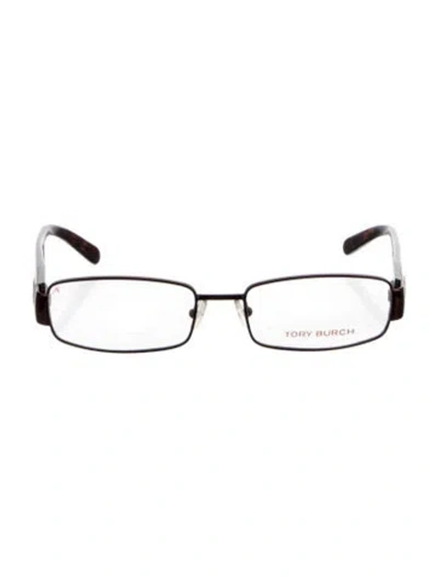 Pre-owned Tory Burch Square Eyeglasses In Multi