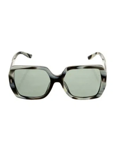 Pre-owned Tory Burch Square Tinted Sunglasses W/ Tags