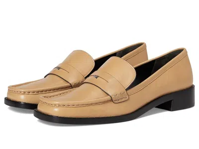 Tory Burch Square Toe Loafer 25mm In Brown