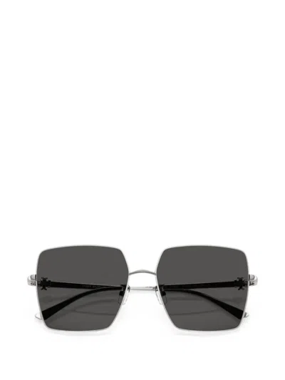 Tory Burch Square-frame Sunglasses In Gray