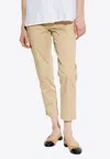 Tory Burch Straight-leg Chino Pants