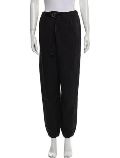 Pre-owned Tory Burch Straight Leg Pants In Black