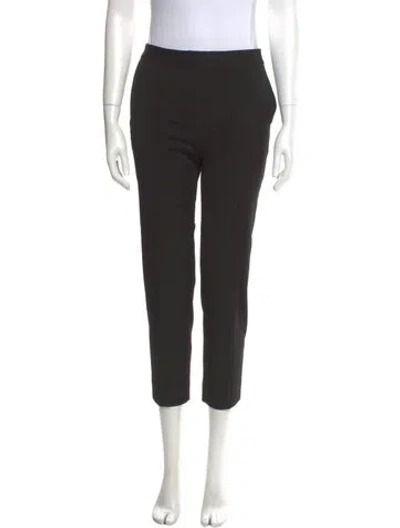 Pre-owned Tory Burch Straight Leg Pants In Blue