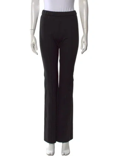 Pre-owned Tory Burch Straight Leg Pants In Blue