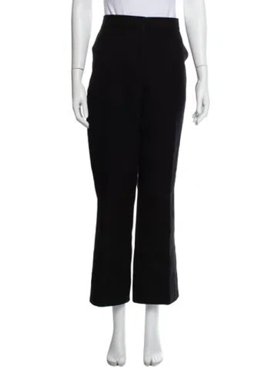 Pre-owned Tory Burch Straight Leg Pants In Blue