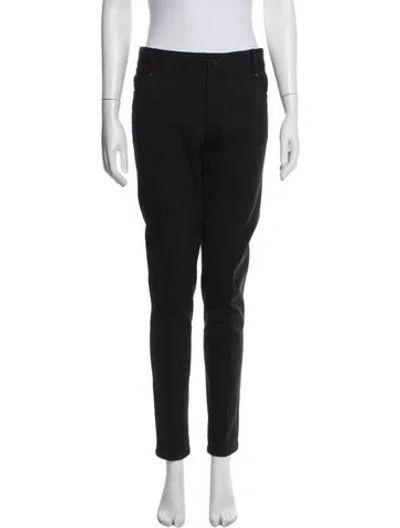 Pre-owned Tory Burch Straight Leg Pants In Blue