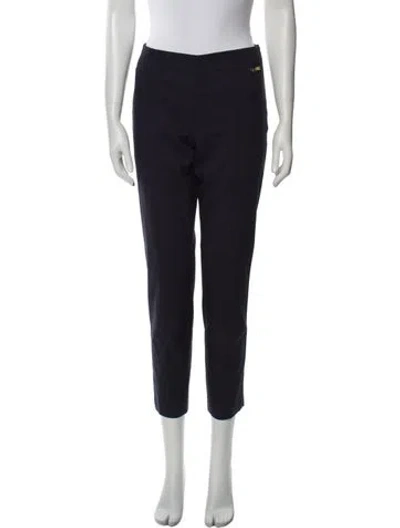 Pre-owned Tory Burch Straight Leg Pants In Multi
