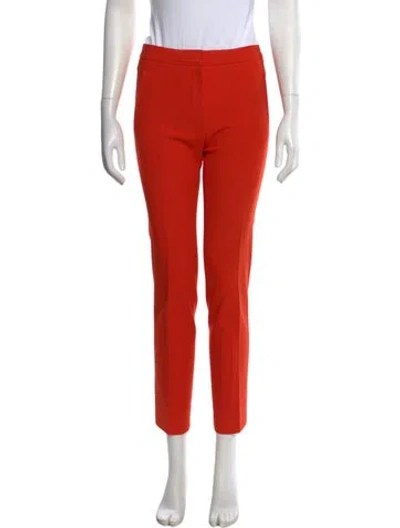 Pre-owned Tory Burch Straight Leg Pants In Multi