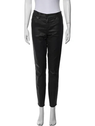 Pre-owned Tory Burch Straight Leg Pants In Multi