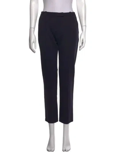 Pre-owned Tory Burch Straight Leg Pants In Neutrals