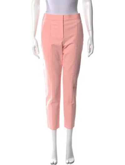 Pre-owned Tory Burch Straight Leg Pants In Pink