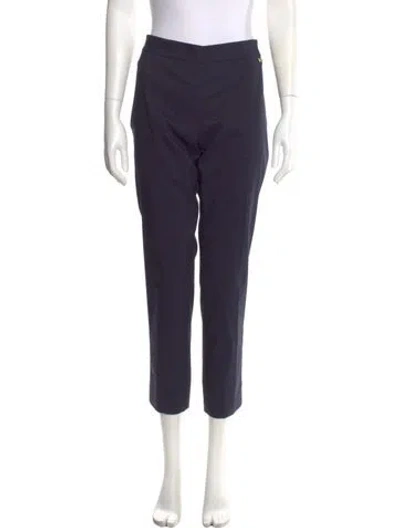 Pre-owned Tory Burch Straight Leg Pants W/ Tags In Blue