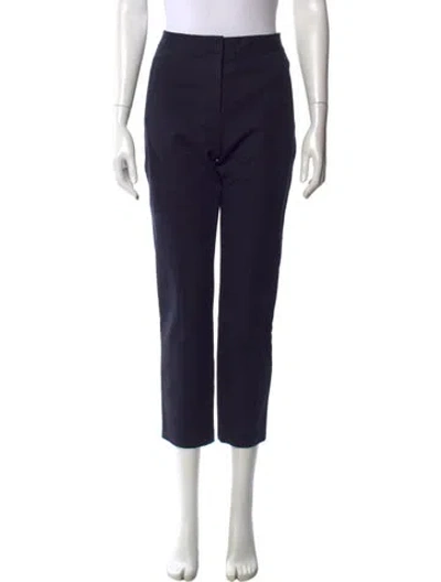 Pre-owned Tory Burch Straight Leg Pants W/ Tags In Blue