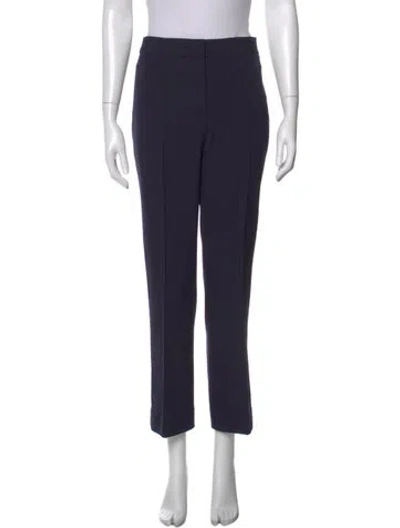 Pre-owned Tory Burch Straight Leg Pants W/ Tags In Blue