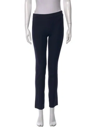Pre-owned Tory Burch Straight Leg Pants W/ Tags In Blue