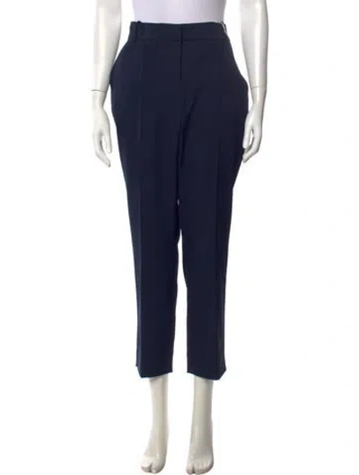 Pre-owned Tory Burch Straight Leg Pants W/ Tags In Blue