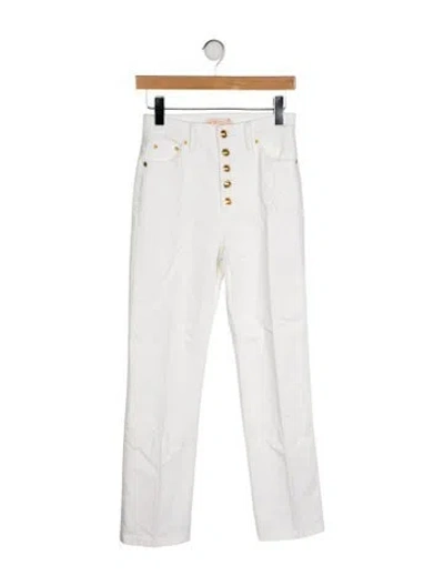 Pre-owned Tory Burch Straight Leg Pants W/ Tags In Green