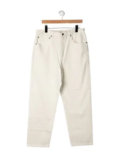 Pre-owned Tory Burch Straight Leg Pants W/ Tags In Yellow
