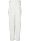 Tory Burch Wool Pant In White