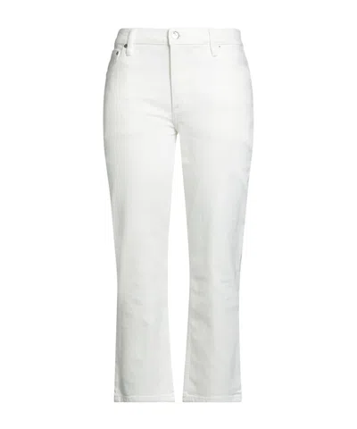 Tory Burch Straight-leg Jeans In White