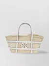 Tory Burch Straw Basket Tote Bag
