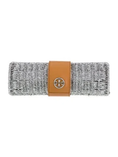 Pre-owned Tory Burch Straw Clutch